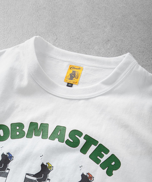 ZIP FIVE(ジップファイブ)の「COBMASTER 天竺ピグメント加工 スウェット風ルーズTシャツ(Tシャツ/カットソー・メンズ・ブルー系/グリーン/ホワイト/ブラック・X-LARGE/LARGE)」の13枚目の写真