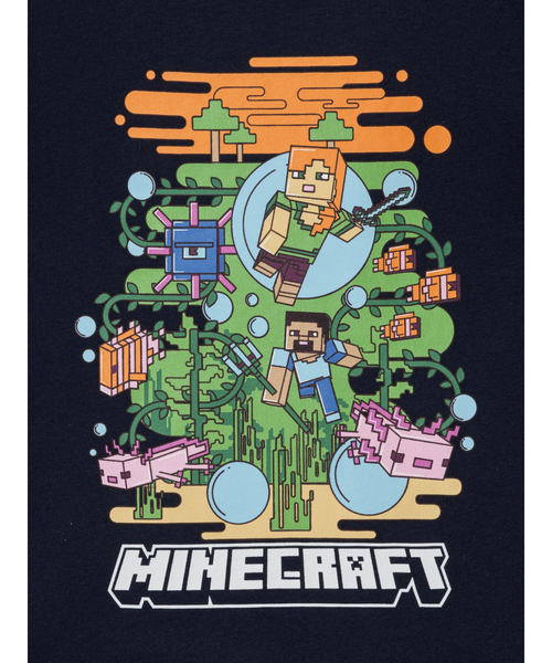 GAP（ギャップ）の「マインクラフトグラフィックTシャツ (キッズ)（Tシャツ/カットソー・キッズ・ブラック/ブルー系その他/ネイビー・110cm/120cm/130cm/140cm/150cm/160cm）」の6枚目の写真