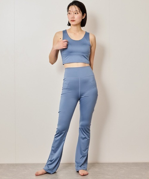 NERGY(ナージー)の「ナージージャパン NERGY ALPENタンクブラトップス_(スポーツブラ・レディース・サックスブルー/ベージュ/チャコールグレー・M/L)」の7枚目の写真