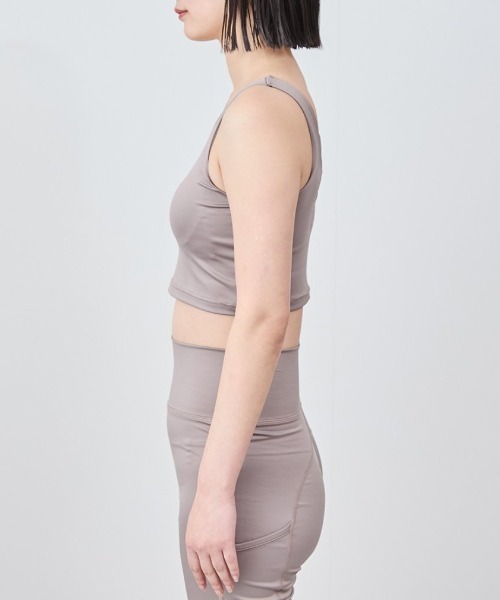 NERGY(ナージー)の「ナージージャパン NERGY ALPENタンクブラトップス_(スポーツブラ・レディース・サックスブルー/ベージュ/チャコールグレー・M/L)」の10枚目の写真