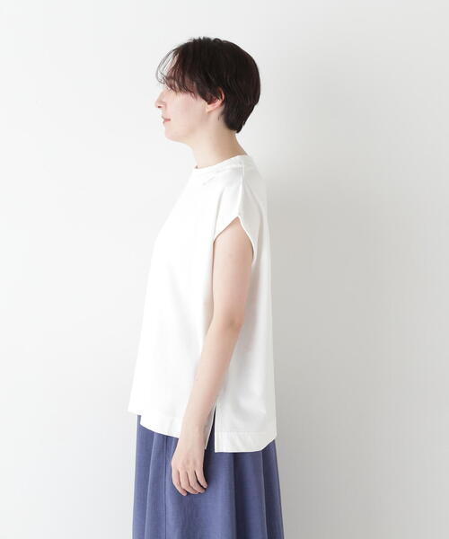 human woman(ヒューマンウーマン)の「◆ミニ裏毛刺繍ロゴプルオーバー(Tシャツ/カットソー・レディース・ホワイト/ピンク/グレー系その他・MEDIUM)」の7枚目の写真