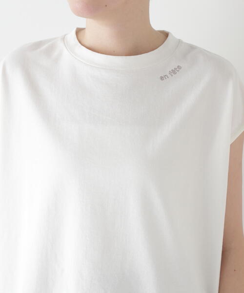 human woman(ヒューマンウーマン)の「◆ミニ裏毛刺繍ロゴプルオーバー(Tシャツ/カットソー・レディース・ホワイト/ピンク/グレー系その他・MEDIUM)」の9枚目の写真