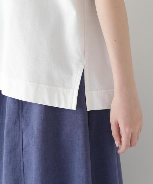 human woman(ヒューマンウーマン)の「◆ミニ裏毛刺繍ロゴプルオーバー(Tシャツ/カットソー・レディース・ホワイト/ピンク/グレー系その他・MEDIUM)」の11枚目の写真
