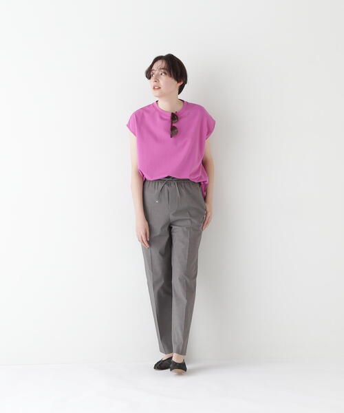 human woman(ヒューマンウーマン)の「◆ミニ裏毛刺繍ロゴプルオーバー(Tシャツ/カットソー・レディース・ホワイト/ピンク/グレー系その他・MEDIUM)」の15枚目の写真