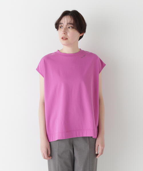 human woman(ヒューマンウーマン)の「◆ミニ裏毛刺繍ロゴプルオーバー(Tシャツ/カットソー・レディース・ホワイト/ピンク/グレー系その他・MEDIUM)」の17枚目の写真