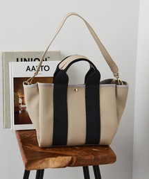 cache cache | 【cache cache】太ショルダー付き2wayテープトートバッグ M(ショルダーバッグ)