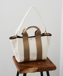 cache cache | 【cache cache】太ショルダー付き2wayテープトートバッグ M(ショルダーバッグ)