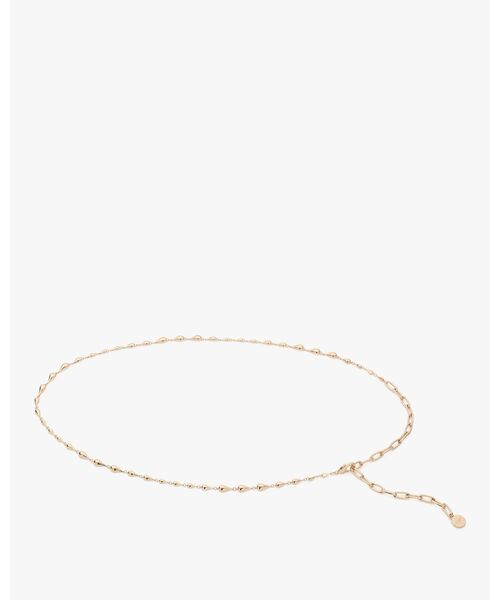 kate spade new york(ケイトスペード ニューヨーク)の「モルテン チェーン ベルト(ベルト・レディース・ゴールド・S/M)」の1枚目の写真