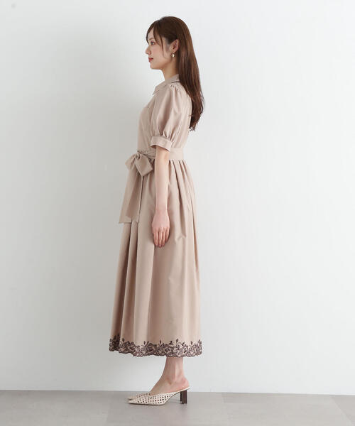 プロポーションボディドレッシング エンブロイダリーシャツワンピース プロポーションボディドレッシング PROPORTION BODY DRESSING