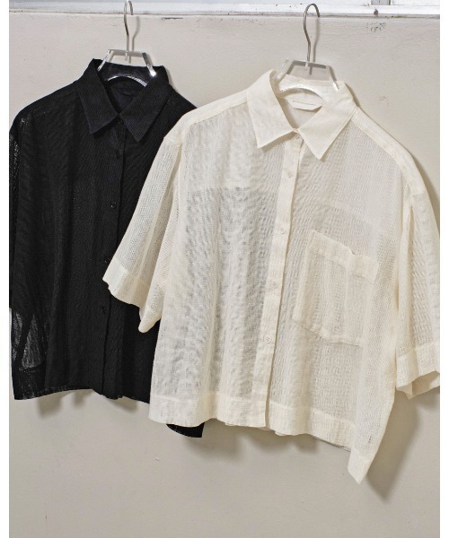 TODAYFUL Mesh Short Shirts 12510407（シャツ/ブラウス