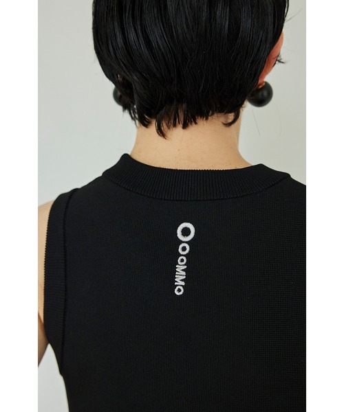 OMMO(オーエムエムオー)の「TENT LINE BLOCKING KNIT OP(ワンピース・レディース・ターコイズブルー/ホワイト/レッド・SMALL/MEDIUM)」の7枚目の写真