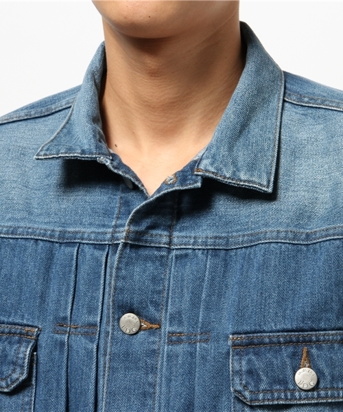 OUTLET（アウトレット）の「【Ciaopanic】2NDタイプGジャン（デニムジャケット・メンズ・ブルー・LARGE/MEDIUM）」の5枚目の写真