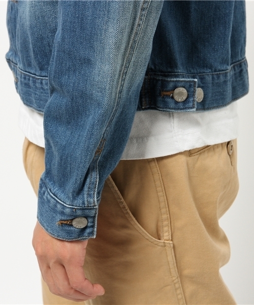 OUTLET（アウトレット）の「【Ciaopanic】2NDタイプGジャン（デニムジャケット・メンズ・ブルー・LARGE/MEDIUM）」の7枚目の写真