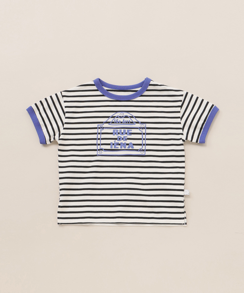 IENA ENFANT（イエナアンファン）の「【接触冷感/UVカット】バイカラーTシャツ kids(90cm‐140cm)（Tシャツ/カットソー・キッズ・ホワイト/ブルー/レッド・SMALL/MEDIUM/LARGE/X-LARGE）」の8枚目の写真