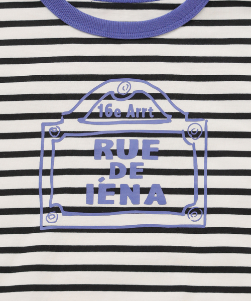 IENA ENFANT（イエナアンファン）の「【接触冷感/UVカット】バイカラーTシャツ kids(90cm‐140cm)（Tシャツ/カットソー・キッズ・ホワイト/ブルー/レッド・SMALL/MEDIUM/LARGE/X-LARGE）」の11枚目の写真