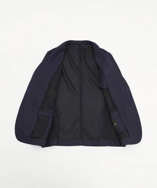 MACKINTOSH LONDON（マッキントッシュ ロンドン）の「【WEB・一部店舗限定】【BREASY JACKET】メランジメッシュジャージーセットアップジャケット（テーラードジャケット・メンズ・ネイビー/グレー・36/38/40）」の7枚目の写真