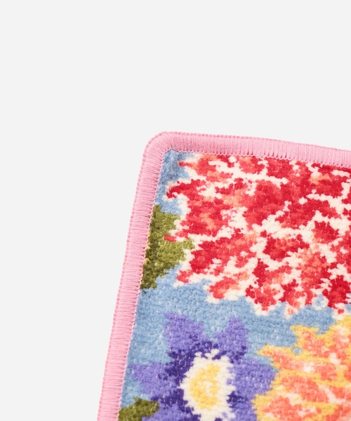 feiler（フェイラー）の「残りわずか《WEB限定》【FEILER/フェイラー】FEILER×KEITAMARUYAMA DAHLIA Handkerchief/フェイラー×ケイタマルヤマ ダリア柄ハンカチ（ハンカチ/ハンドタオル・レディース・グリーン/ピンク/オフホワイト・FREE）」の7枚目の写真