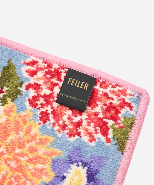 feiler（フェイラー）の「残りわずか《WEB限定》【FEILER/フェイラー】FEILER×KEITAMARUYAMA DAHLIA Handkerchief/フェイラー×ケイタマルヤマ ダリア柄ハンカチ（ハンカチ/ハンドタオル・レディース・グリーン/ピンク/オフホワイト・FREE）」の8枚目の写真