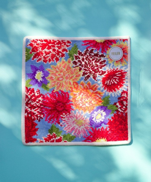 feiler（フェイラー）の「残りわずか《WEB限定》【FEILER/フェイラー】FEILER×KEITAMARUYAMA DAHLIA Handkerchief/フェイラー×ケイタマルヤマ ダリア柄ハンカチ（ハンカチ/ハンドタオル・レディース・グリーン/ピンク/オフホワイト・FREE）」の22枚目の写真