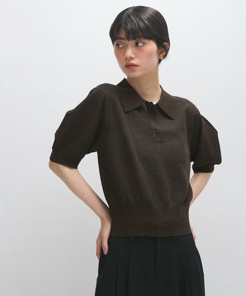 ラミーニットポロシャツ　アダムエロペ ADAM ET ROPE'｜ラミーニットポロシャツ | Rakuten Fashion(楽天
