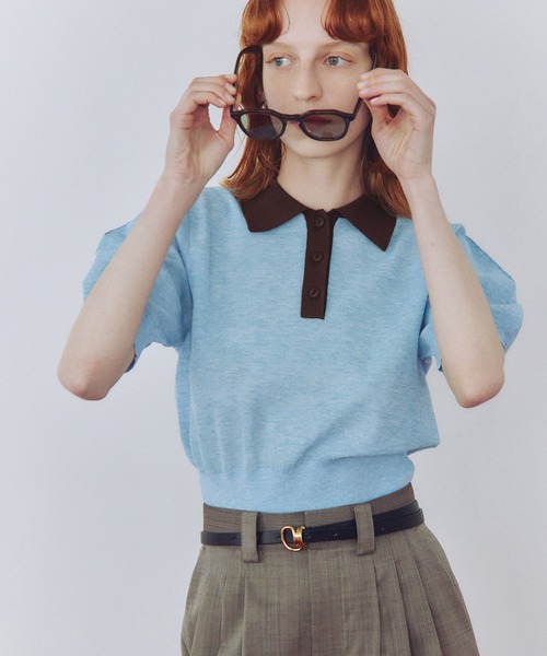 ラミーニットポロシャツ（ポロシャツ）｜ADAM ET ROPE