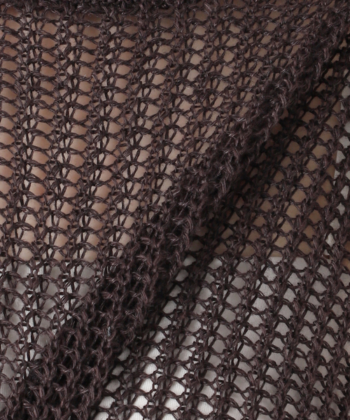 SLOBE IENA（スローブイエナ）の「《追加》KAYAノースリーブプルオーバー（ニット/セーター・レディース・カーキ/アイボリー/ブルー/ブラウン・FREE）」の5枚目の写真