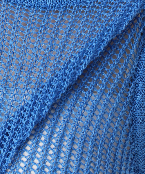 SLOBE IENA（スローブイエナ）の「《追加》KAYAノースリーブプルオーバー（ニット/セーター・レディース・カーキ/アイボリー/ブルー/ブラウン・FREE）」の7枚目の写真