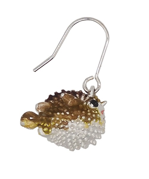gargle ガーグル：海の生き物シリーズ ハリセンボン ピアス（ピアス 
