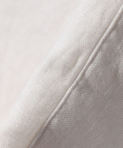 SHIPS Colors(シップス カラーズ)の「SHIPS Colors:ユーロ リネン (EURO Linen) ヒヨク シャツ◇(シャツ/ブラウス・レディース・ブラック/クリーム/オフホワイト/ライトブルー・ONE SIZE)」の7枚目の写真