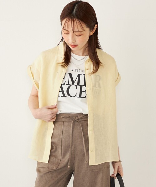 【新品】 SHIPS EURO Linen 七分袖カットソー M ホワイト 新品】 SHIPS EURO Linen 七分袖カットソー M ホワイト - メルカリ