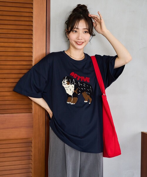 【新品・タグ付き】半袖Tシャツ＋ベルフラワー柄ジャンパースカート 新品・タグ付き】半袖Tシャツ＋ベルフラワー柄ジャンパースカート