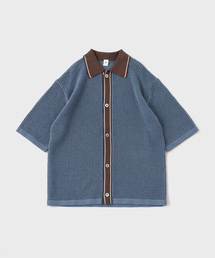 EDIFICE LA BOUCLE | LA BOUCLE (ラブークル) メッシュ ニット シャツ(ニット/セーター)