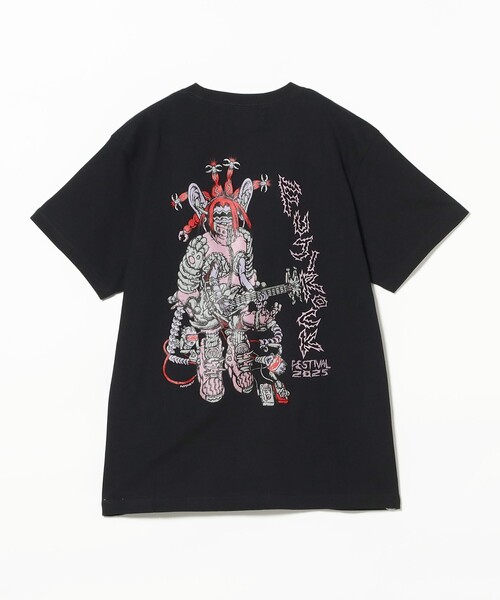 新品未使用タグ付き⭐︎ BEAMS JAPAN限定TORI-TOビッグリボンT セール】＜MEN＞FUJI ROCK FESTIVAL'25 / Dwiky KA Multi-core T