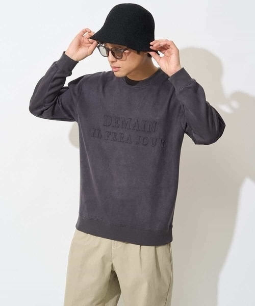 a.v.v（アーヴェヴェ）の「サーモバケットハット（ハット・メンズ・ブラック/ベージュ・46）」の10枚目の写真