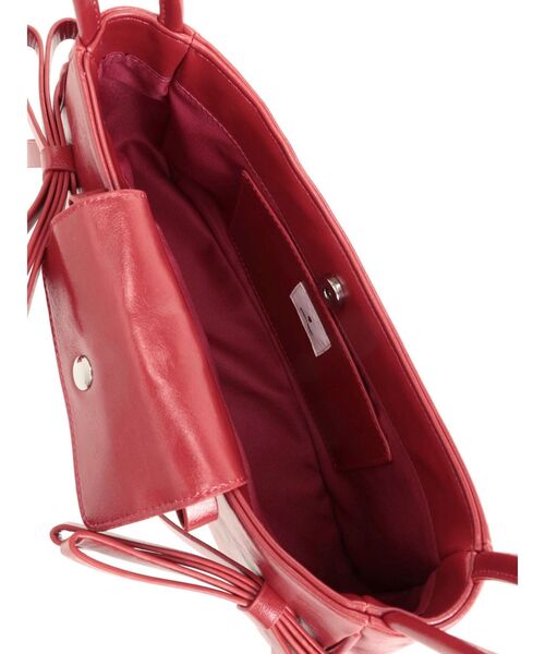 merry jenny（メリージェニー）の「ribbon ribbonコンパクトバッグ（ハンドバッグ・レディース・その他1/ピンク/レッド・FREE）」の22枚目の写真