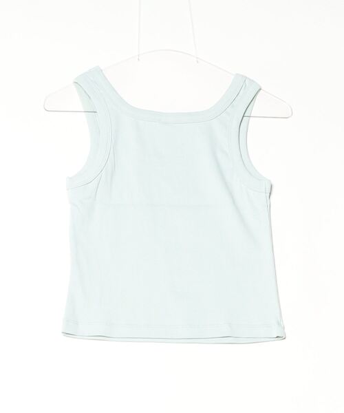 トップス　Kijun セール】Kijun/キジュン Square-Neck Rib Tank Top タンクトップ