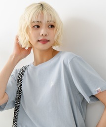 【U.S. POLO ASSN./ユーエスポロアッスン】ブランドロゴワンポイント刺繍 無地・ボーダー柄Tシャツ レディース