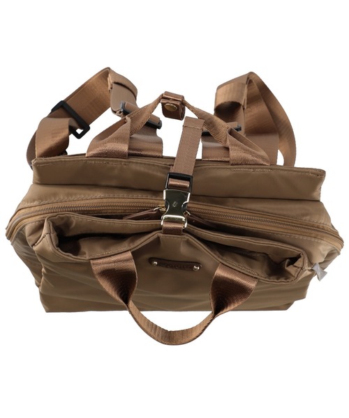 ROOTOTE（ルートート）の「ROOTOTE ルートートLT.CEO.アンサンブル-A（バックパック/リュック・レディース・カーキ/ベージュ/ネイビー・FREE）」の4枚目の写真