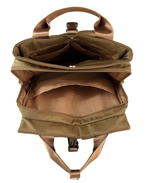 ROOTOTE（ルートート）の「ROOTOTE ルートートLT.CEO.アンサンブル-A（バックパック/リュック・レディース・カーキ/ベージュ/ネイビー・FREE）」の7枚目の写真