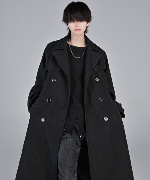 【新品】adrer THE LONG COAT ネイビー M THE LONG COAT / ザロングコート（その他アウター）｜ADRER（アドラー