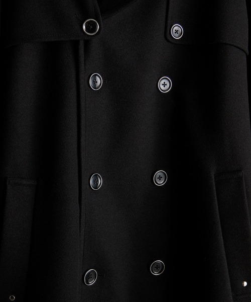 ADRER（アドラー）の「THE LONG COAT / ザロングコート（その他アウター・メンズ・ブラック/ネイビー・L/M/S/XS）」の10枚目の写真