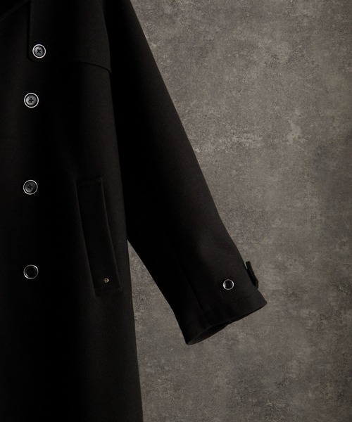 ADRER（アドラー）の「THE LONG COAT / ザロングコート（その他アウター・メンズ・ブラック/ネイビー・L/M/S/XS）」の12枚目の写真