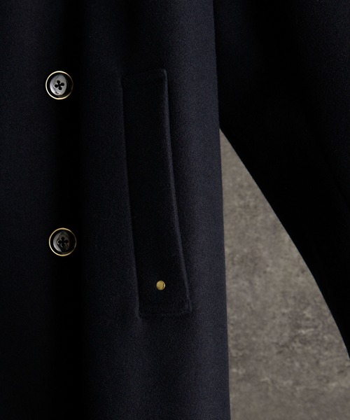 ADRER（アドラー）の「THE LONG COAT / ザロングコート（その他アウター・メンズ・ブラック/ネイビー・L/M/S/XS）」の21枚目の写真