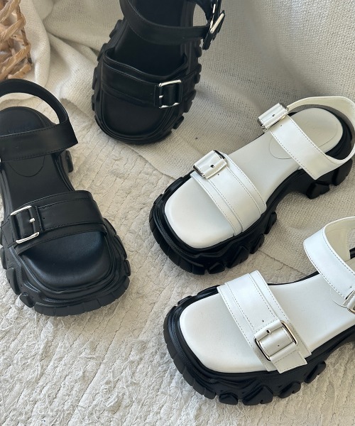 【激レア★厚底プラットフォーム】CHANEL★サンダル★25B限定 サマー厚底モールドストラップサンダル5cm/2025 SS COLLECTION