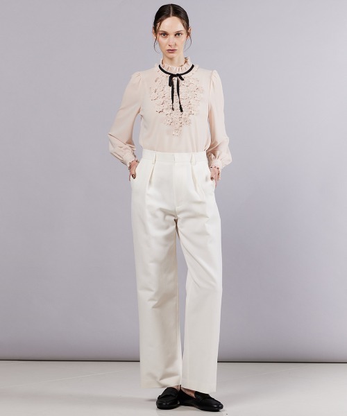 フラワーシフォンブラウス（シャツ/ブラウス）｜Sov.（ソブ）の