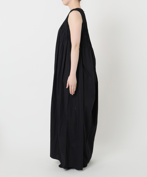 IENA LA BOUCLE（イエナラブークル）の「IENA LA BOUCLE ギャザーオールインワン（つなぎ/オールインワン・レディース・グリーン/ブラック・36/38）」の18枚目の写真