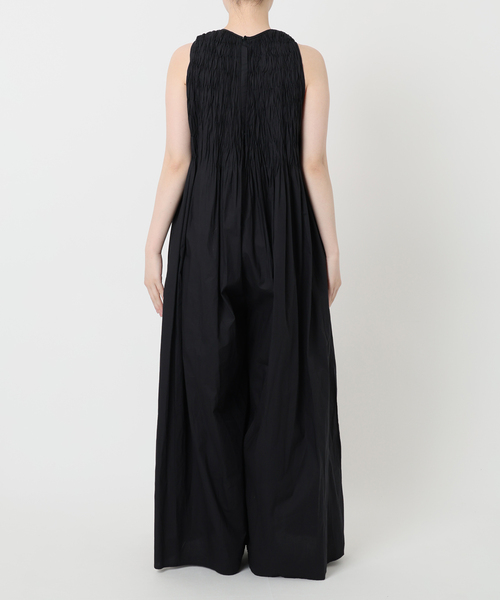 IENA LA BOUCLE（イエナラブークル）の「IENA LA BOUCLE ギャザーオールインワン（つなぎ/オールインワン・レディース・グリーン/ブラック・36/38）」の19枚目の写真