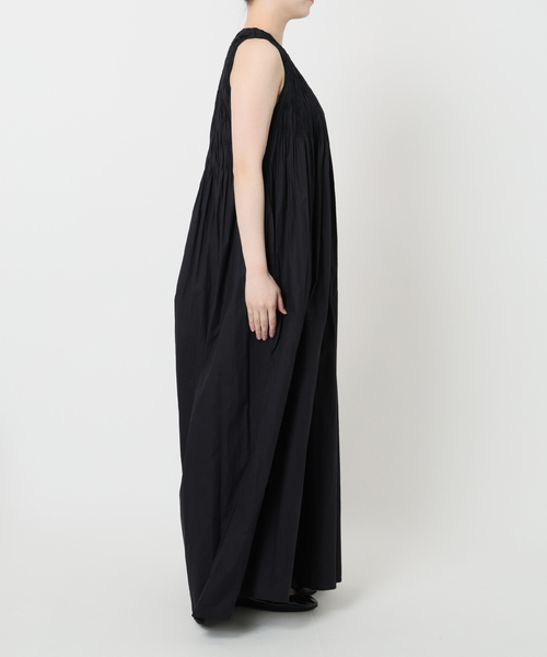 IENA LA BOUCLE（イエナラブークル）の「IENA LA BOUCLE ギャザーオールインワン（つなぎ/オールインワン・レディース・グリーン/ブラック・36/38）」の20枚目の写真