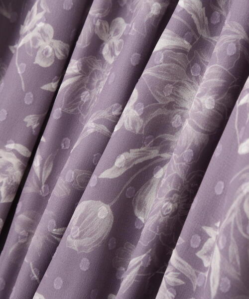 PROPORTION BODY DRESSING（プロポーションボディドレッシング）の「オープンショルダー花柄ワンピース / 1215240701（ワンピース・レディース・ダークグレー/ホワイト系その他・SMALL/MEDIUM）」の11枚目の写真