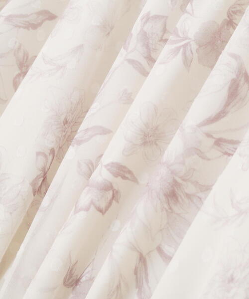 PROPORTION BODY DRESSING（プロポーションボディドレッシング）の「オープンショルダー花柄ワンピース / 1215240701（ワンピース・レディース・ダークグレー/ホワイト系その他・SMALL/MEDIUM）」の3枚目の写真